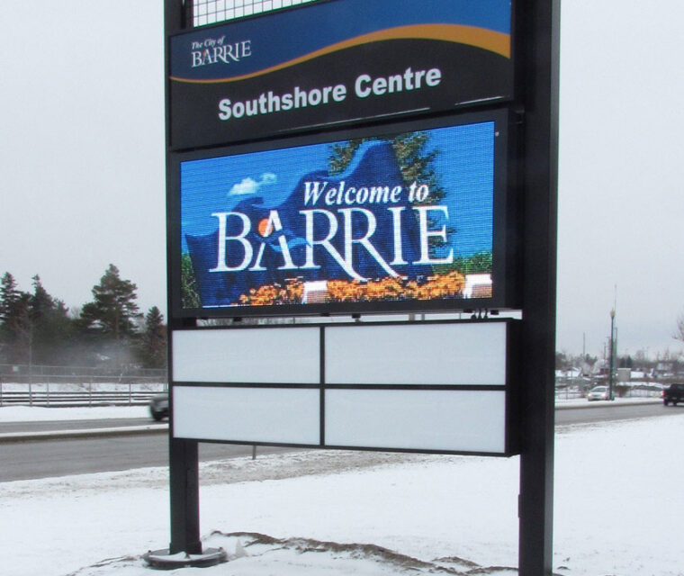 Welcome sign