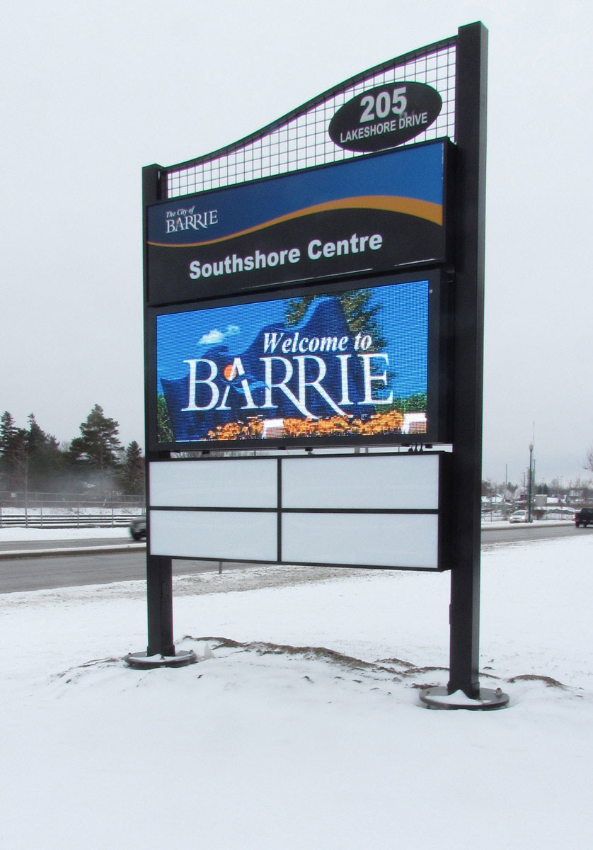 Welcome sign