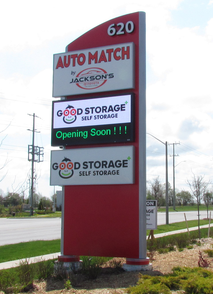storage sign