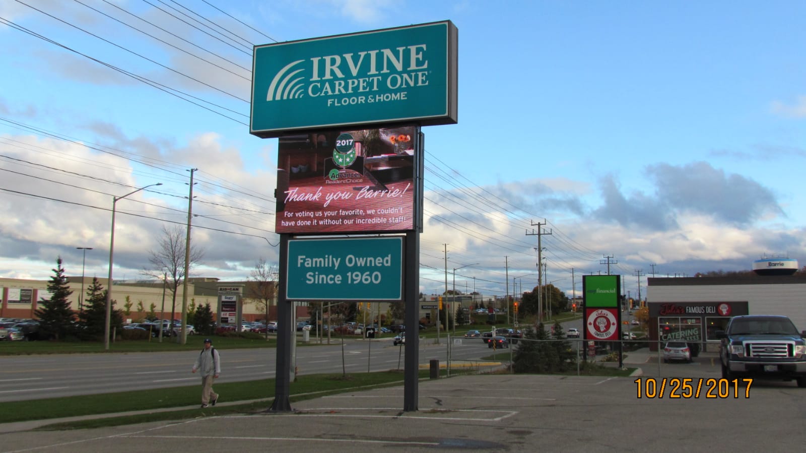 Irvine led sign